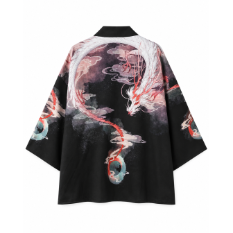Vêtements japonais et coréens pour homme - Kimono Reddodoragon
