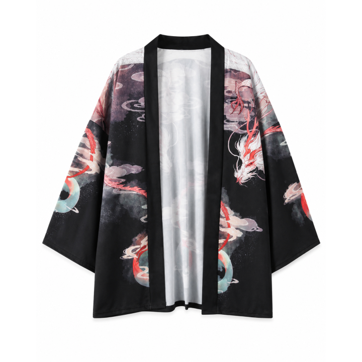 Vêtements japonais et coréens pour homme - Kimono Reddodoragon