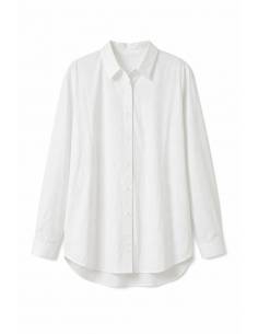 Chemise blanche — vue produit fond blanc