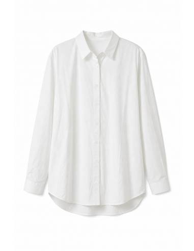 Chemise blanche — vue produit fond blanc