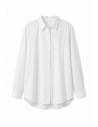 Chemise blanche — vue produit fond blanc