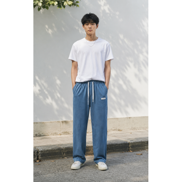 Pantalon Droit Kazehana | Japean