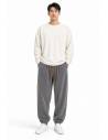 Pantalon velours côtelé — Gris — face mannequin homme