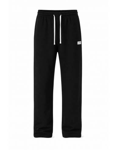 Pantalon droit jogger — Noir — cover