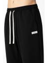 Pantalon droit jogger — Noir — détail produit