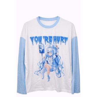 T-shirt Manches Longues Infirmière Anime