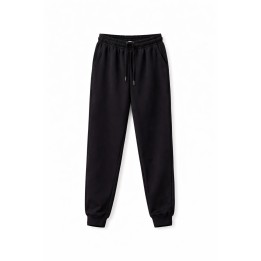 Jogging Noir Taille Élastique