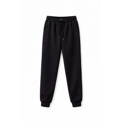 Jogging japonais noir à taille élastique