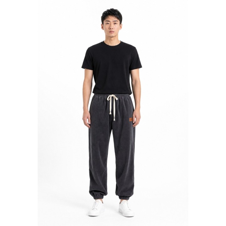 Pantalon Jogger Velours Côtelé