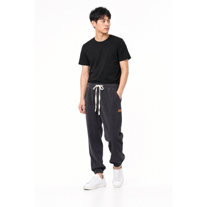Pantalon Jogger Velours Côtelé