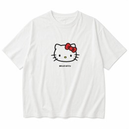 T-shirt Blanc Hello Kitty