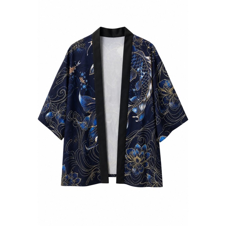 Kimono Marine Carpe Lune