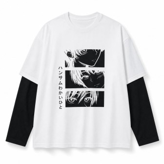 T-shirt 2-en-1 Print Manga