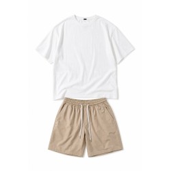 Ensemble T-shirt Short Kaki