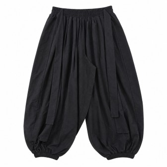 Pantalon Bouffant Noir