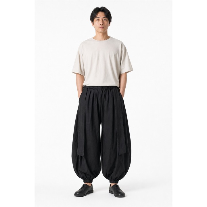 Pantalon Bouffant Noir