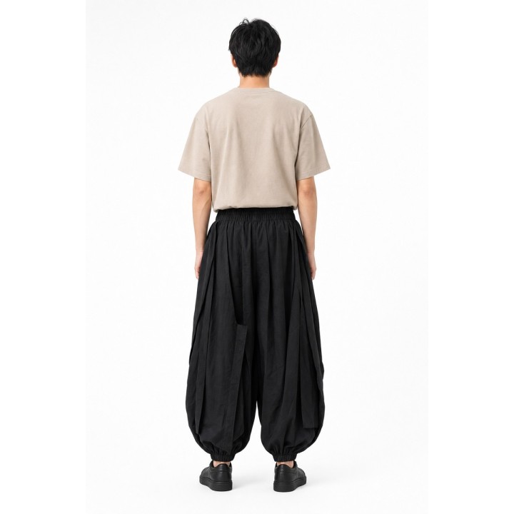 Pantalon Bouffant Noir