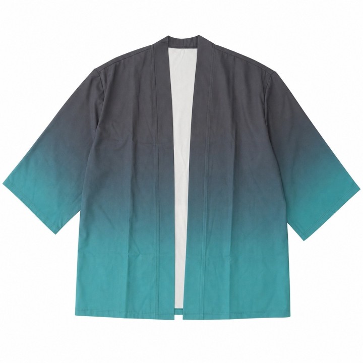 Kimono Dégradé Turquoise