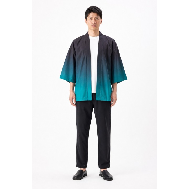 Kimono Dégradé Turquoise
