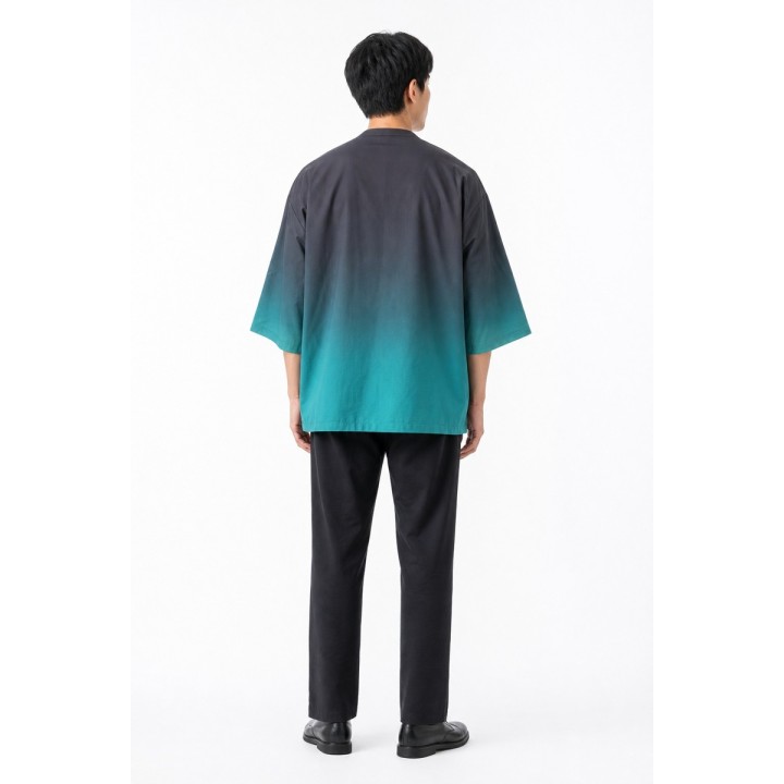 Kimono Dégradé Turquoise