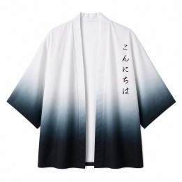 Kimono Dégradé Calligraphie