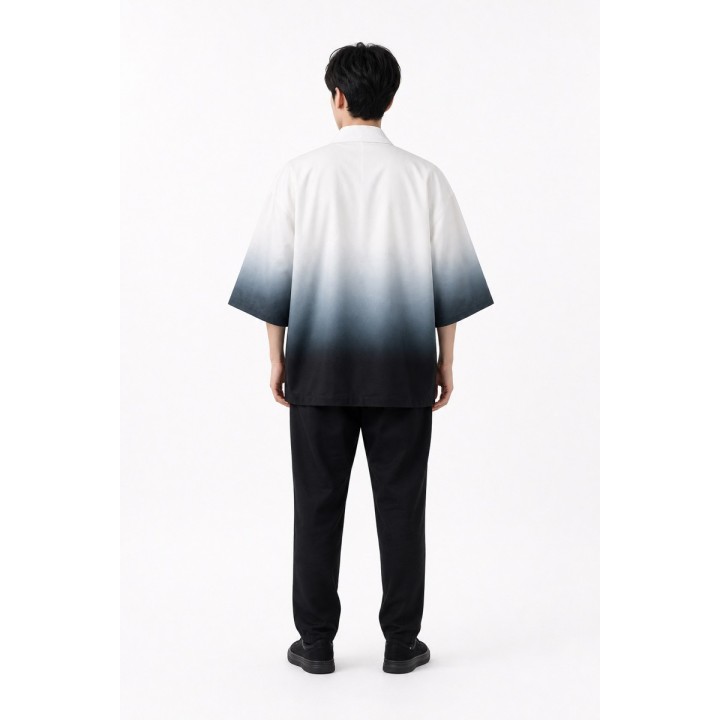 Kimono Dégradé Calligraphie