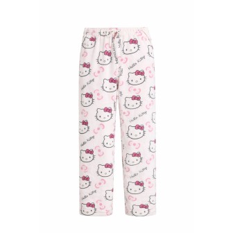 Pyjama Polaire Chat Rose