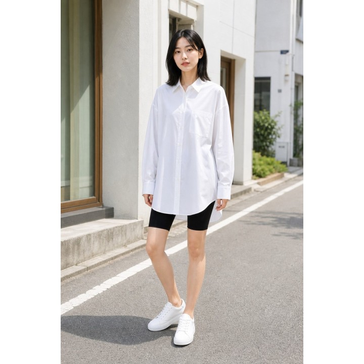 Chemise Oversize Blanche