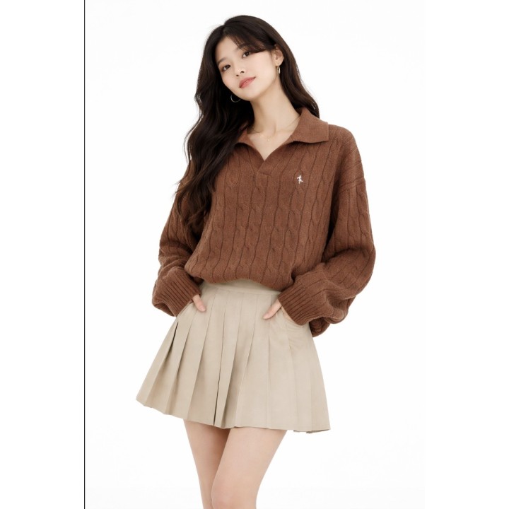 Pull Polo Torsadé
