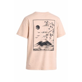 T-shirt Beige Mont Fuji