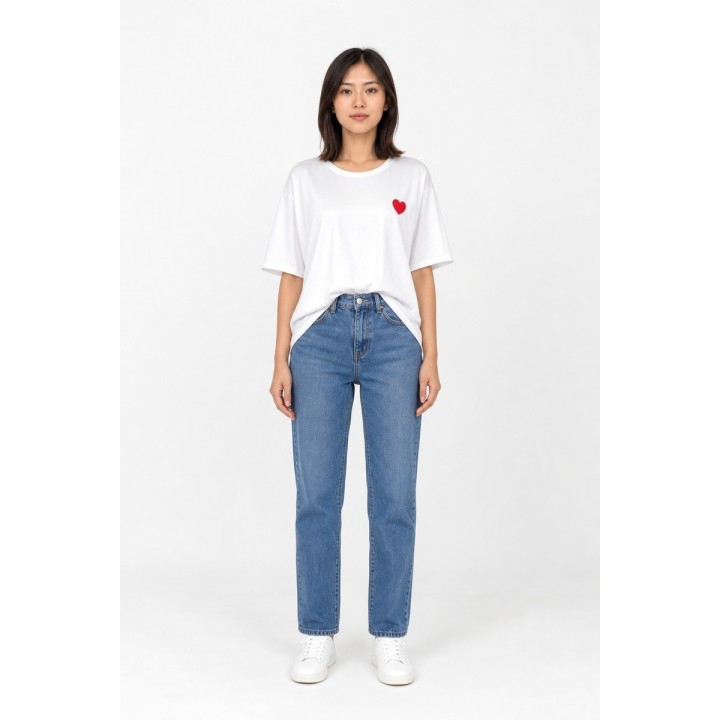 T-shirt Cœur Rouge