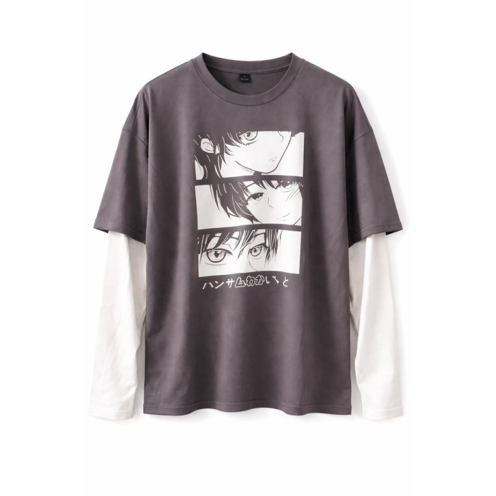 T-shirt Manga Manazashi