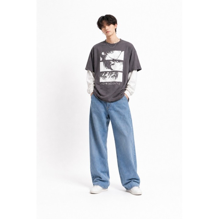T-shirt Manga Manazashi