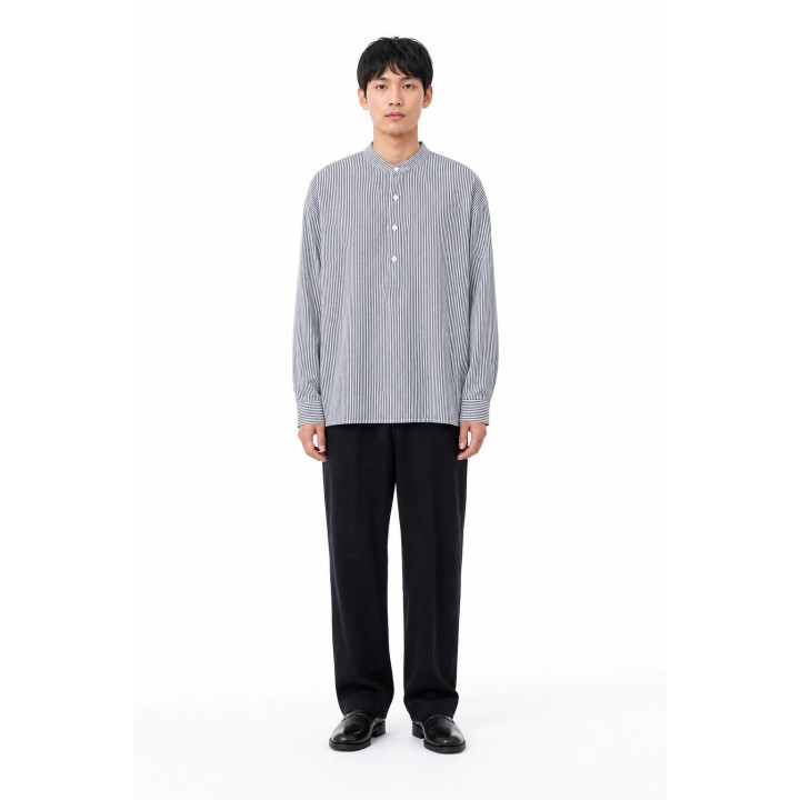 Chemise Col Mao Lin Homme