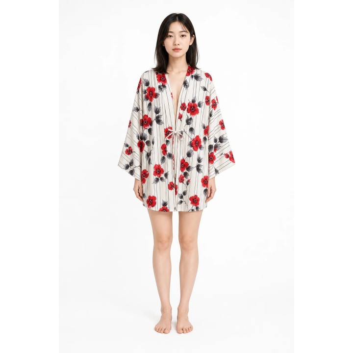 Kimono Yukata Traditionnel Femme