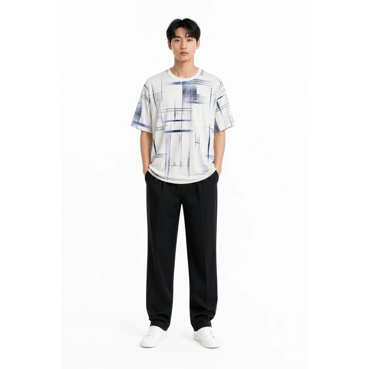 T-shirt Streetwear Minimaliste Homme