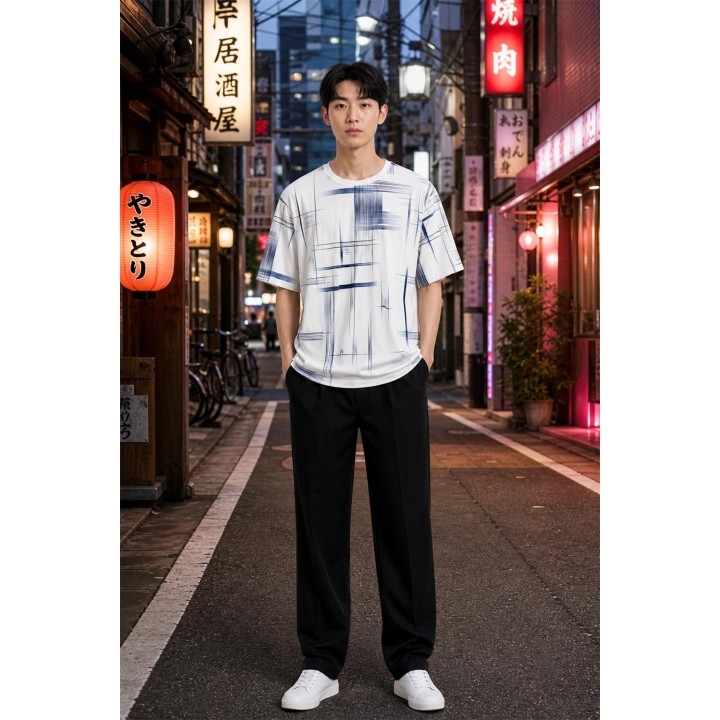 T-shirt Streetwear Minimaliste Homme