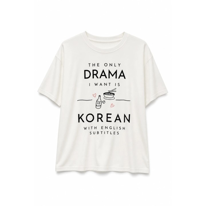 T-shirt K-Drama Femme