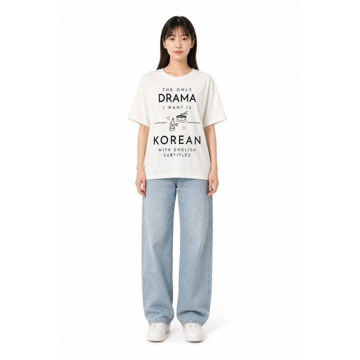 T-shirt K-Drama Femme