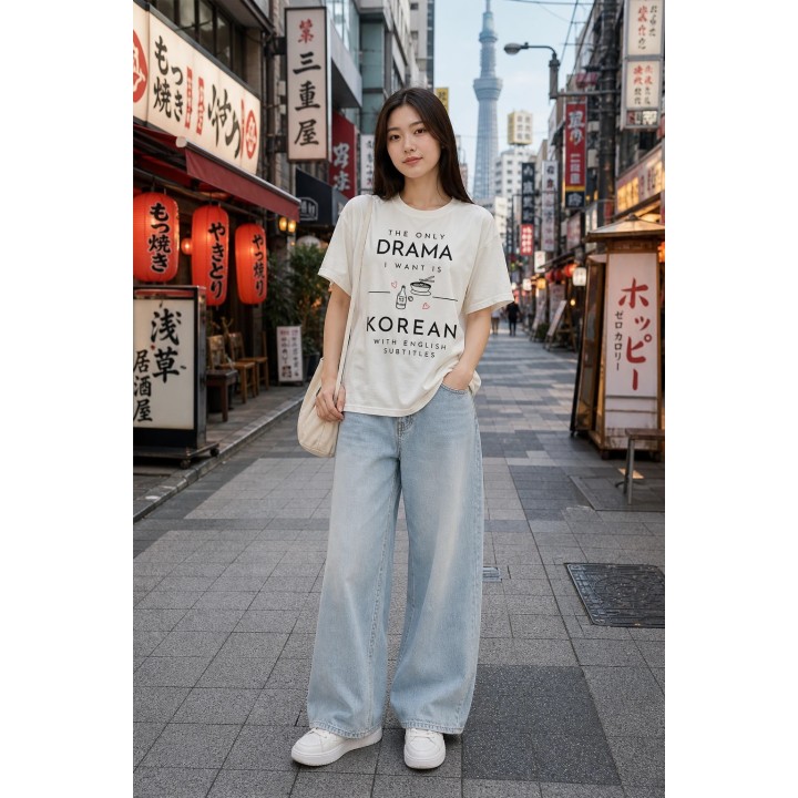 T-shirt K-Drama Femme
