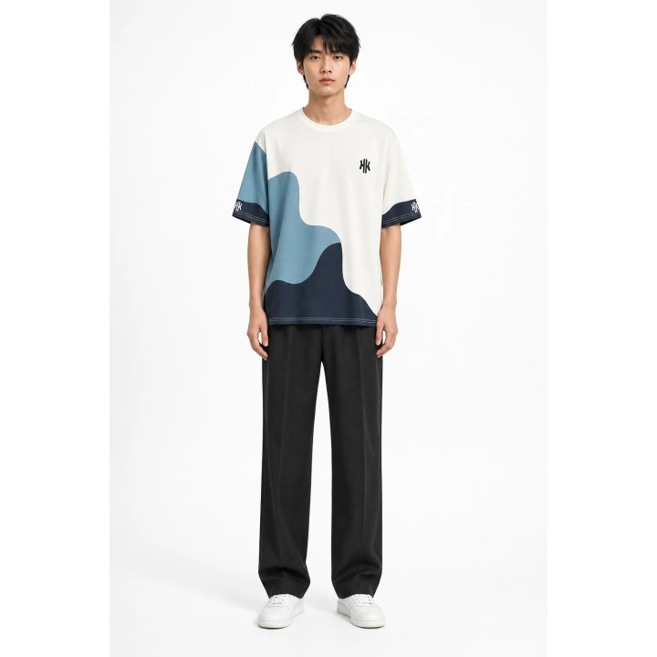 T-shirt Color Block Homme