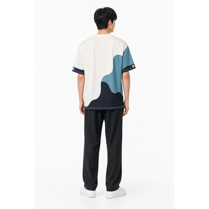 T-shirt Color Block Homme