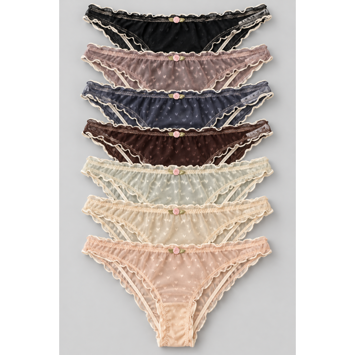 Lot de 7 Culottes à Volants