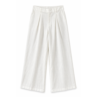 Pantalon Large Blanc Cassé
