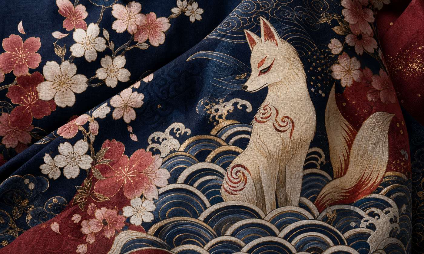 Pourquoi les motifs de vagues, de renards et de fleurs reviennent-ils autant au Japon ?