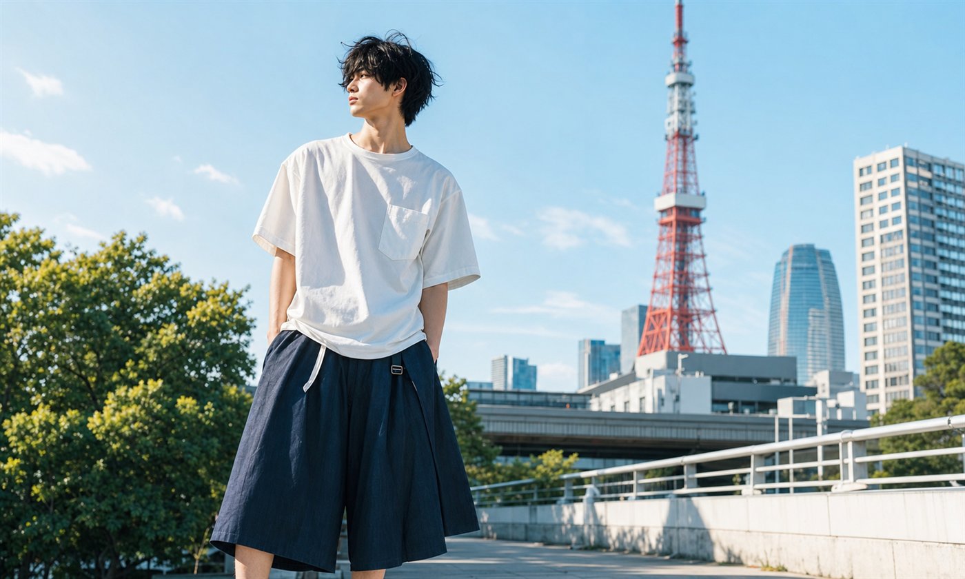 Short japonais : bien le porter cet été, du streetwear au minimal
