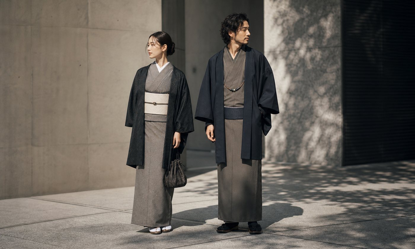 Composer une tenue japonaise complète, femme et homme : l’art de l’équilibre